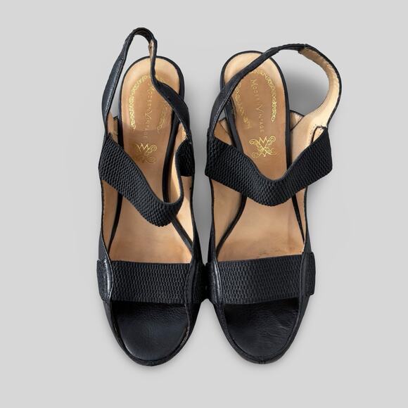 Modern Vintage Slingback Heels - Picture 4 of 7